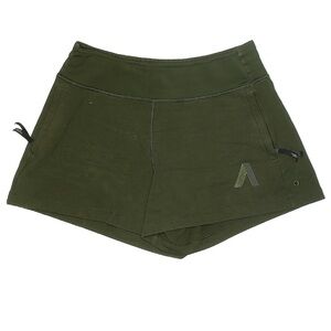 Athleta Allyson Felix Dark Green Women's Athletic Shorts